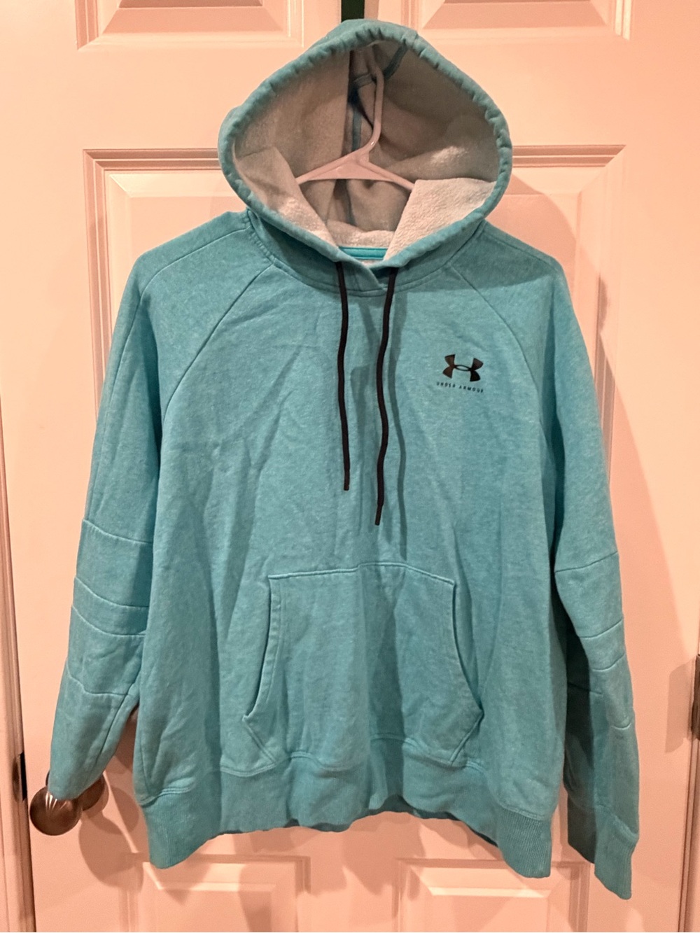 Under Armour Blue Loose Hoodie Size Medium